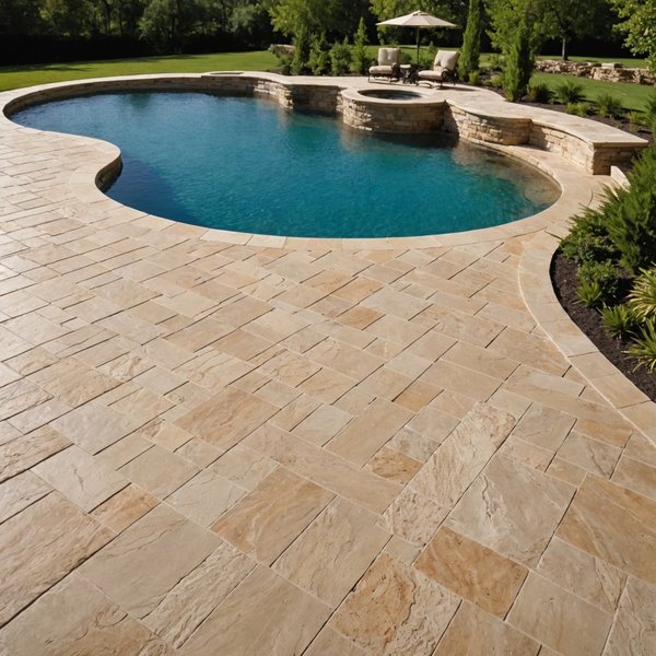 Découvrez le prix pose travertin extérieur et ses secrets